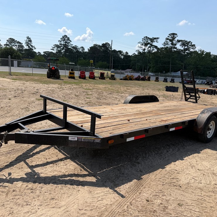 #562 • #561 • Hooper Trailers, 16’ Flatbed Trailer