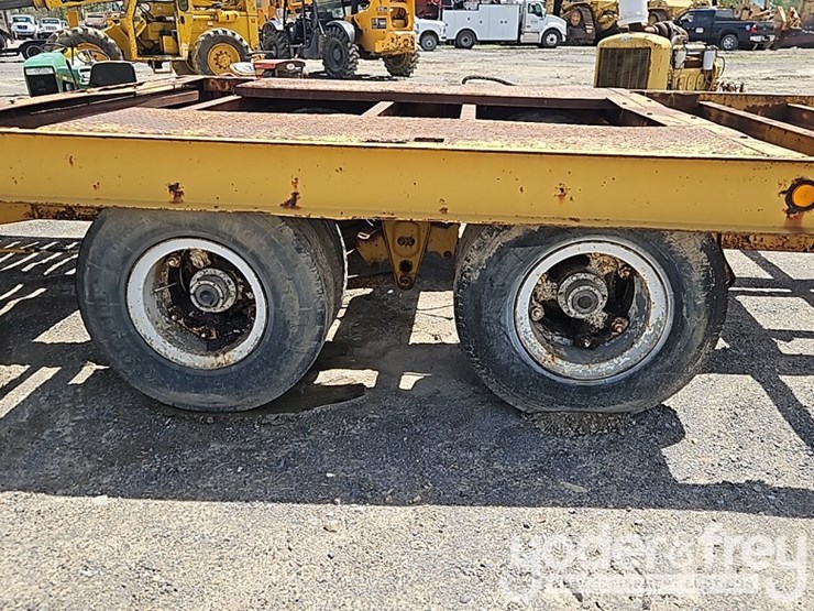 tag-equipment-trailer,-tandem-axle,-pintail-hitch-,-yellow-image-11