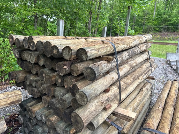 #1416-•-bundle-of-green-river-pressure-treated-post-image-2