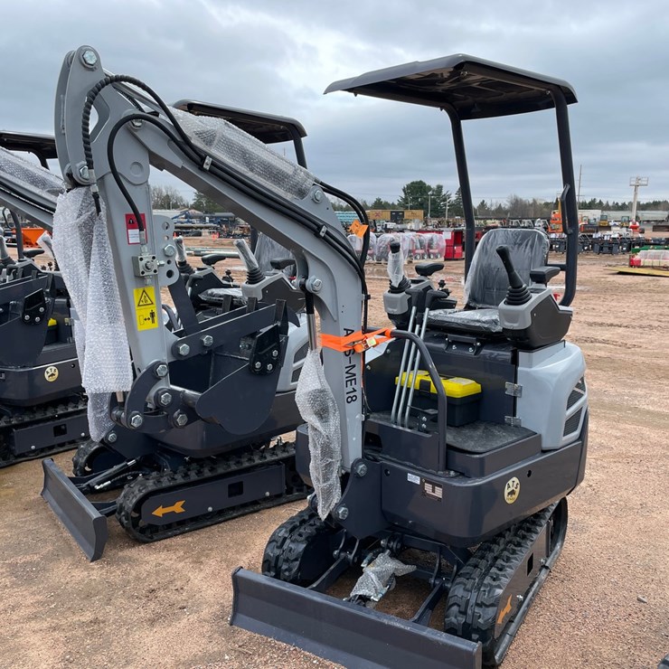 #5514 • New ATS ME18 Mini Excavator