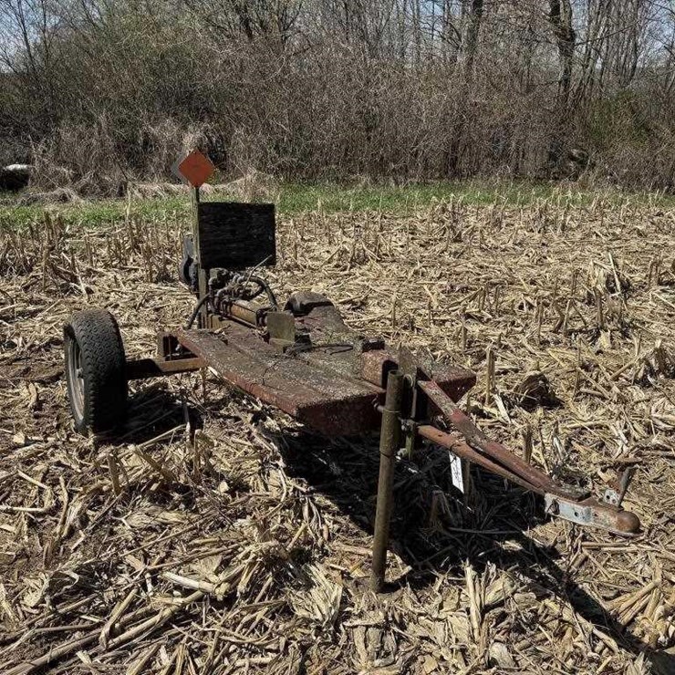 Homemade Wood Splitter