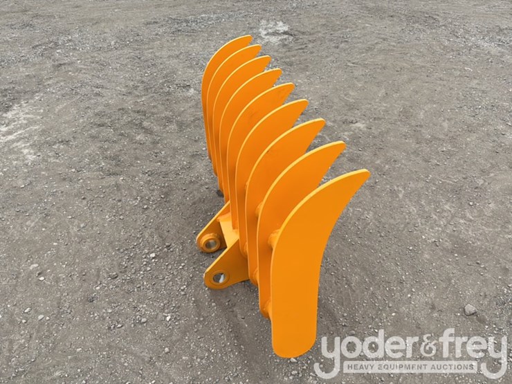 unused-giyi-dense-teeth-rake-to-suit-cat-3-5t-excavator-image-6