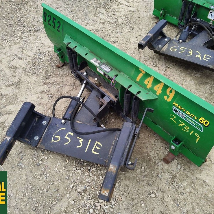 John Deere Bladed Plow, 60inches Wide