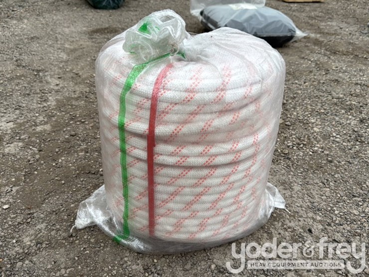 unused-dia-3/4’’-x-l328'-high-strength-polyesterarborist-outdoor-rope-rigging-hoisting-line-image-3