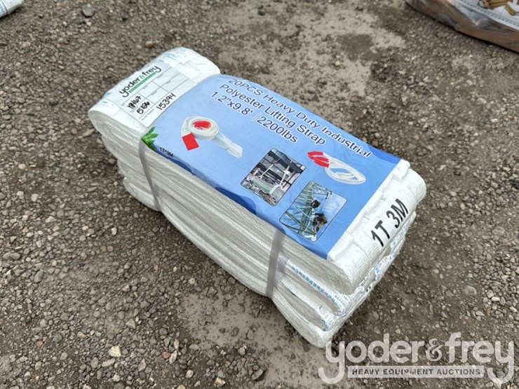 unused-20pcs.-heavy-duty-industrial-polyester-lifting-strap-1.2"-x-9.8'-image-2