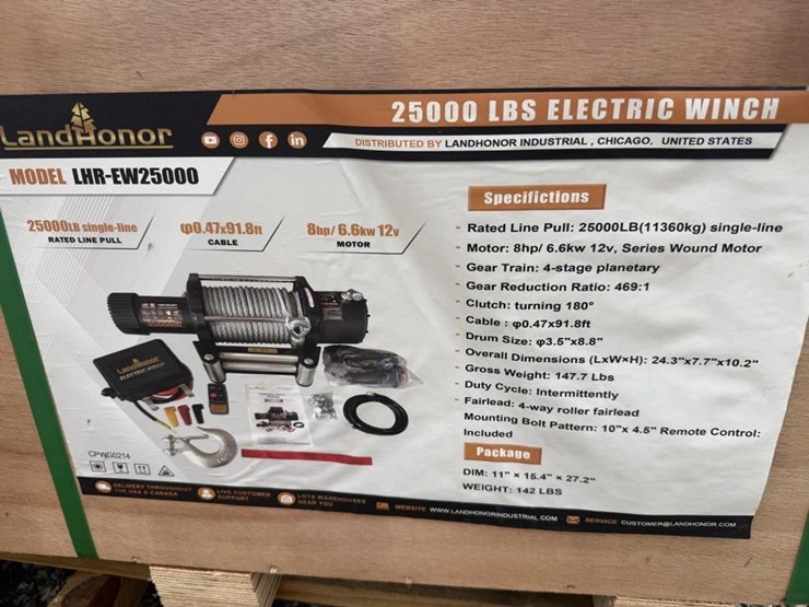 #62-•-25,000-lb-electric-winch---lhr-ew25000-image-2