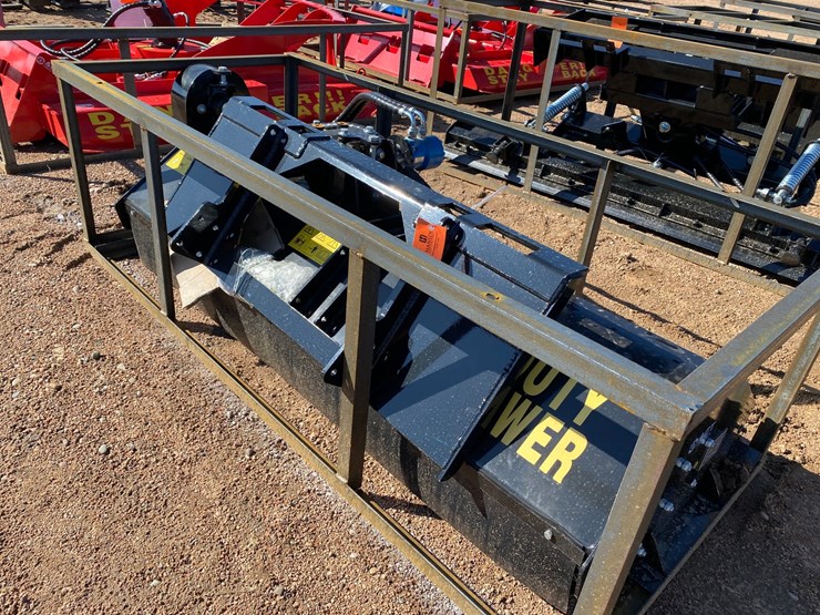 #4084-•-mower-king-70"-hydraulic-flail-mower-attachment-image-4
