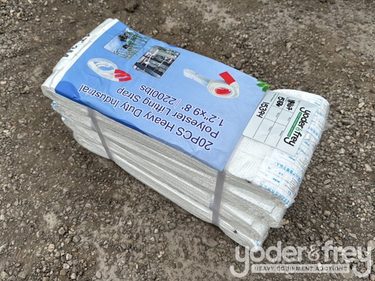 unused-20pcs.-heavy-duty-industrial-polyester-lifting-strap-1.2"-x-9.8'-image-4