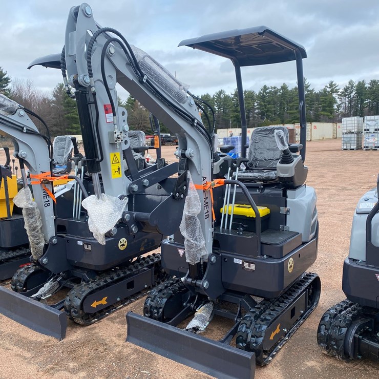 #5544 • New ATS ME18 Mini Excavator