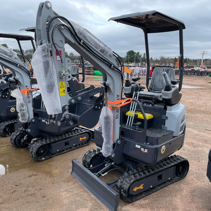#5515 • New ATS ME18 Mini Excavator