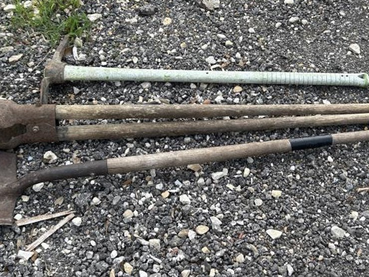 #166-•-pick-axe,-post-hole-digger,-shovel-image-2