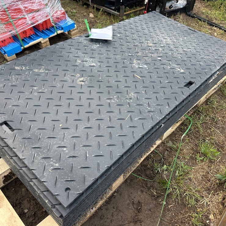 #1637 • (12) Polyethylene Board Roadbed Protection mats