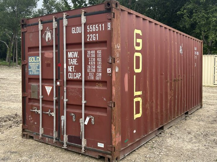 #46-•-20'-conex/-shipping-container---used-image-1