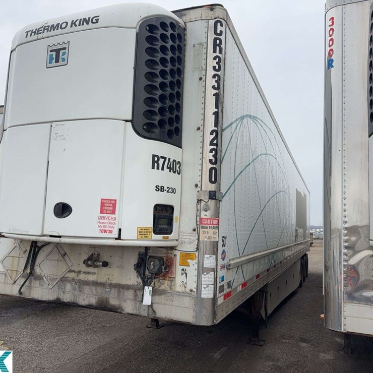 2013 Utility Trailer Mfg. Co. VS3RA TRI/A 53 Reefer Trailer