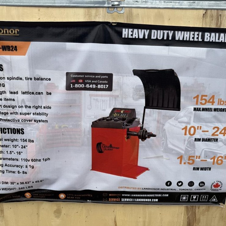 #48 • Heavy Duty Wheel Balancer - LHR-WB24