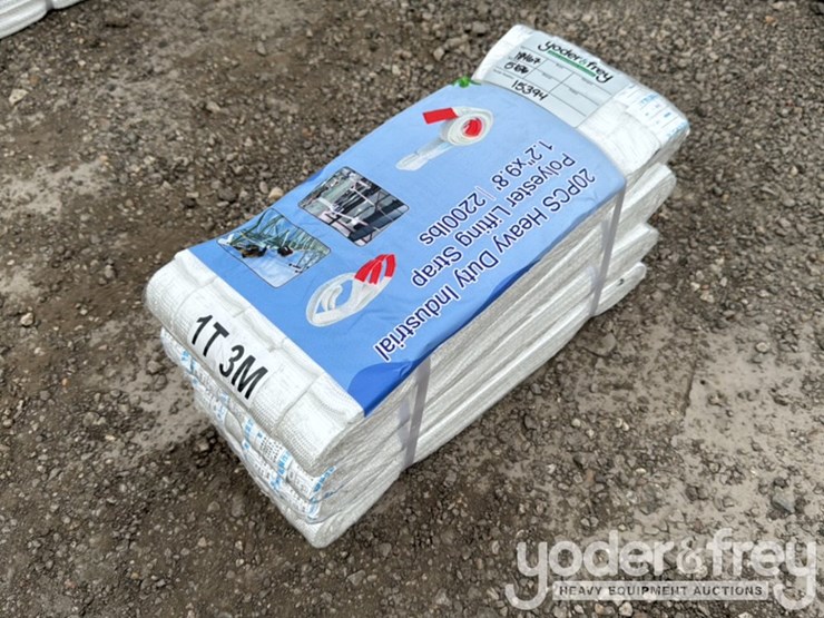 unused-20pcs.-heavy-duty-industrial-polyester-lifting-strap-1.2"-x-9.8'-image-3