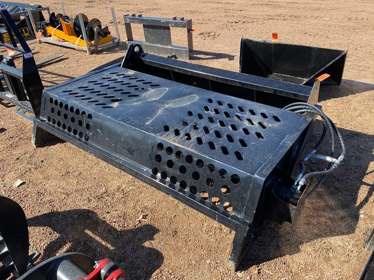 #4067-•-giyi-71"-hydraulic-landscape-rake-bucket-image-1