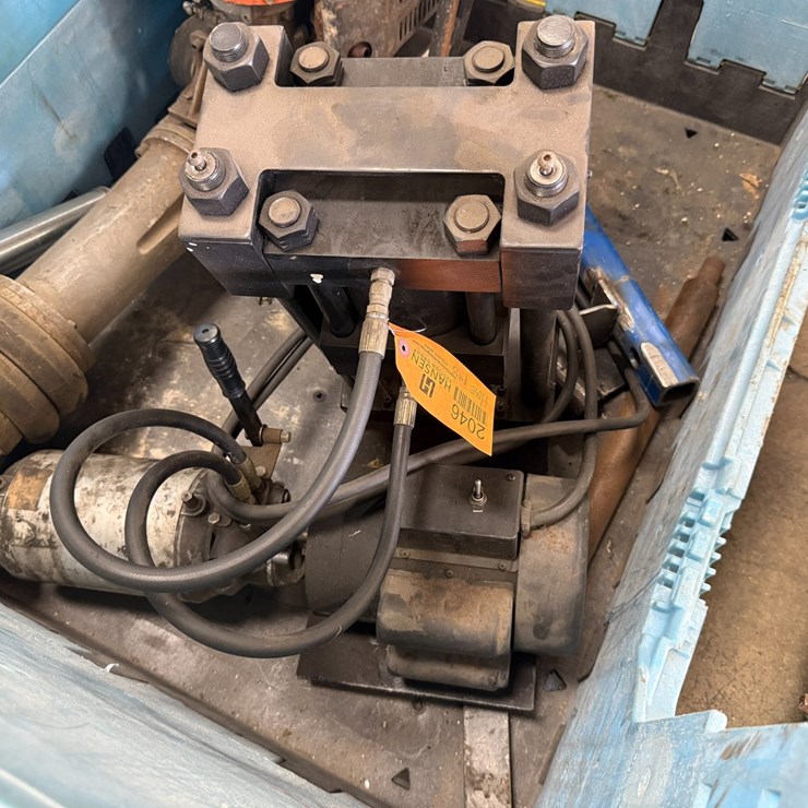 #2046 • Hydraulic Hose Press with Dies