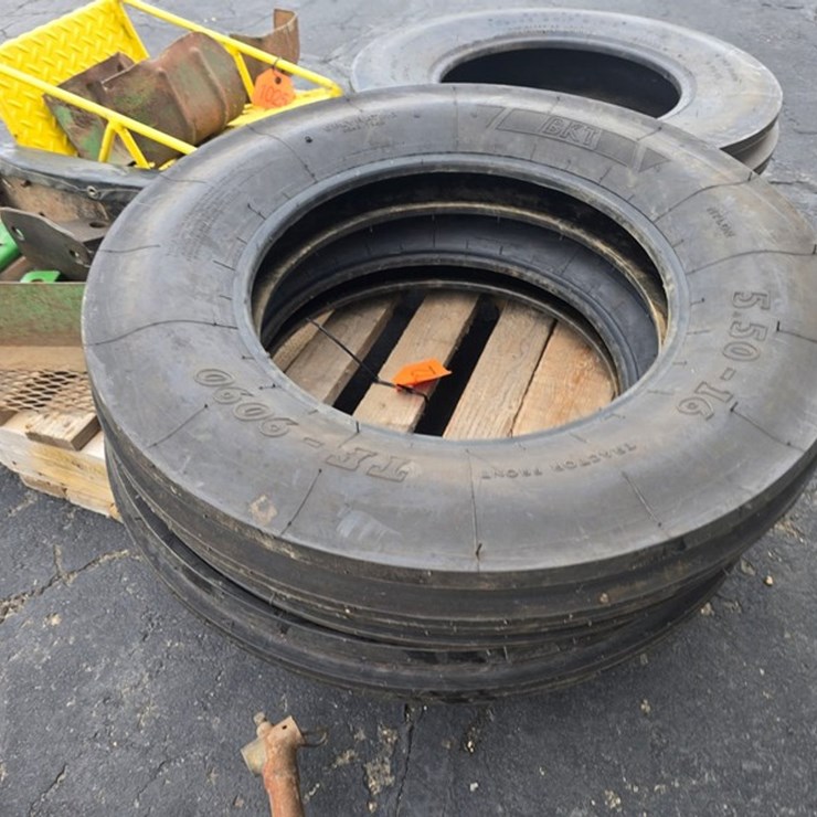 #1022 • BKT Pair Of 5.50-16 Tires