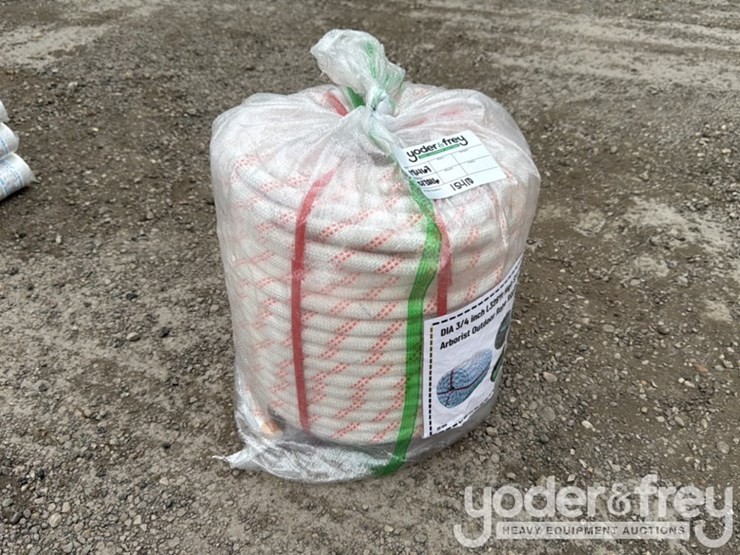 unused-dia-3/4’’-x-l328'-high-strength-polyesterarborist-outdoor-rope-rigging-hoisting-line-image-1