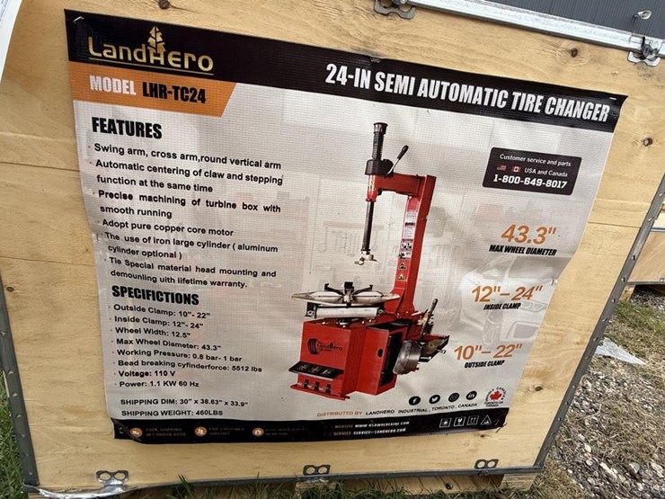 #49-•-24"-semi-automatic-tire-changer---lhr-tc24-image-2