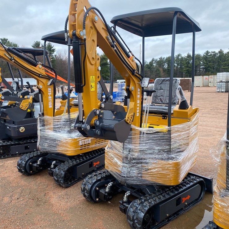 #5541 • New ATS RT15R Mini Excavator