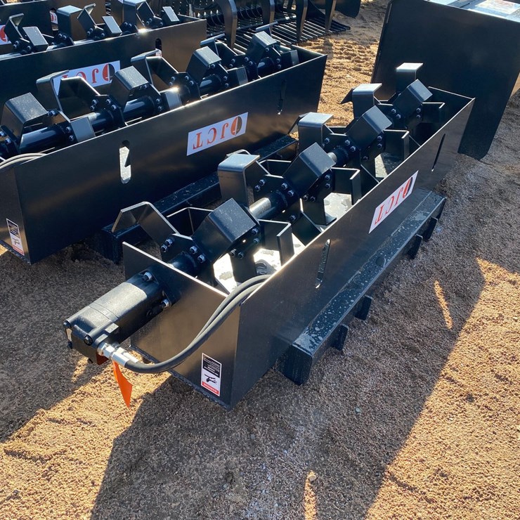 #4108 • 72" JCT Hydraulic Tiller Attachment