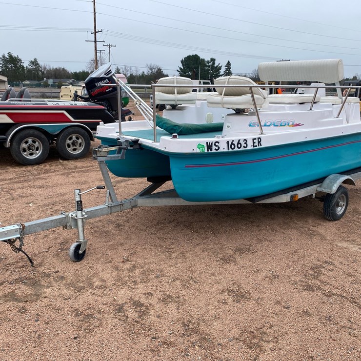 #1569 • 1999 Eldebo Electric Deck Boat