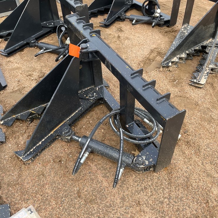 #4136 • JCT Hydraulic Tree Puller Attachment