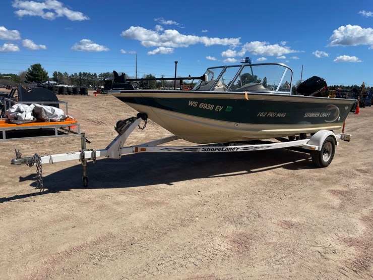 #1570-•-1998-smoker-craft-162-pro-mag-boat-with-trailer-(has-wi-title)-image-1