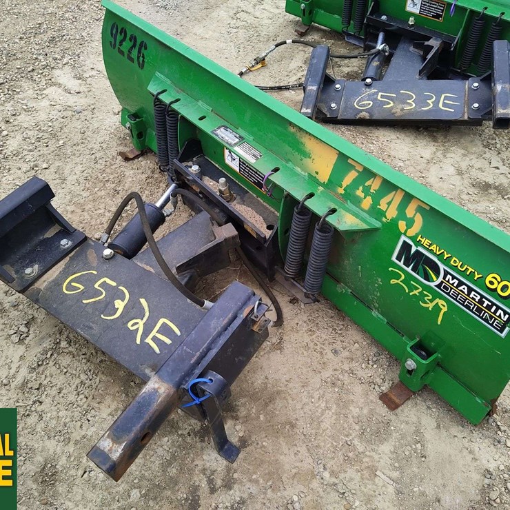 John Deere Bladed Plow, 60inches Wide