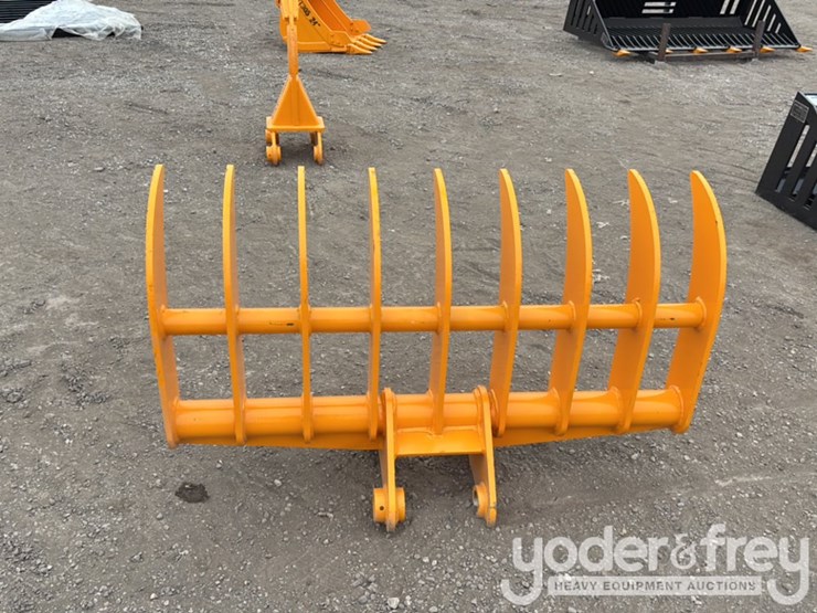 unused-giyi-dense-teeth-rake-to-suit-cat-3-5t-excavator-image-4