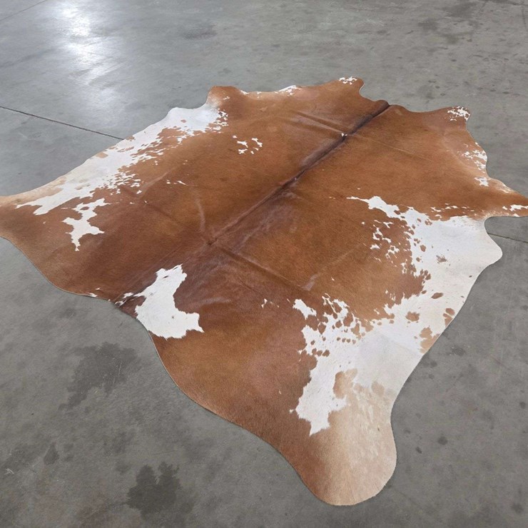 Brown And White Regular Hide