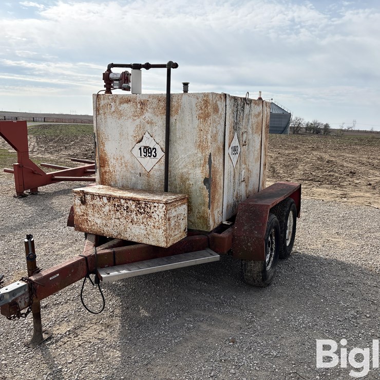 1993 HOMEMADE FUEL TRAILER