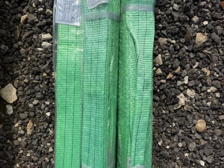 #159-•-(3)-webbing-slings-2-ton-x-2m,-4m-&-6m---green-image-1