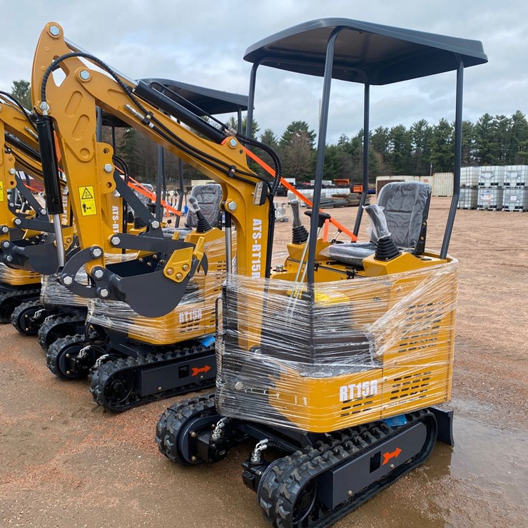 #5539 • New ATS RT15R Mini Excavator