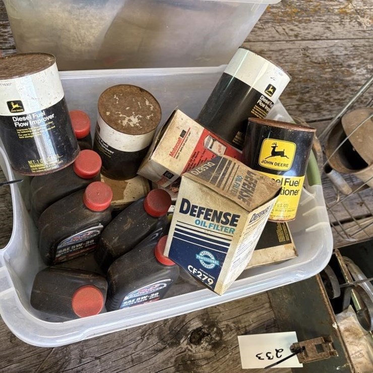 Oil- John Deere Filters, Etc