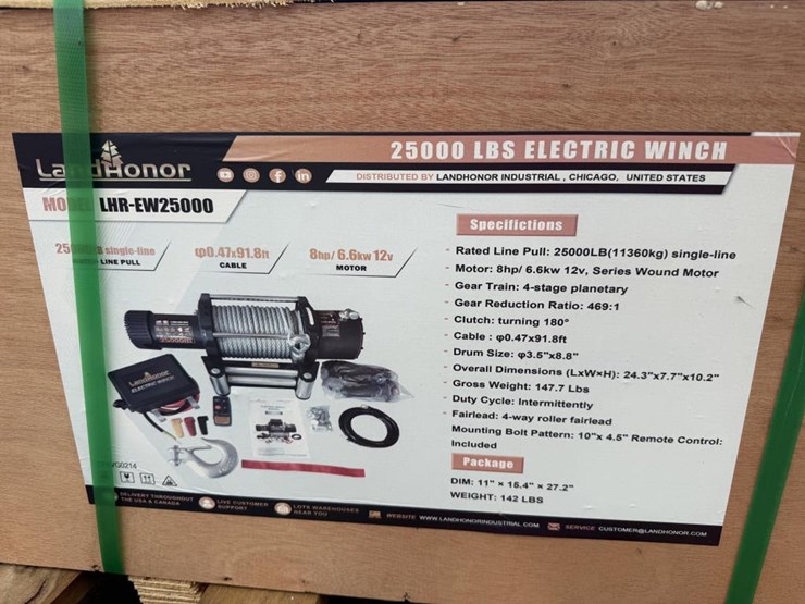 #63-•-25,000-lb-electric-winch---lhr-ew25000-image-2