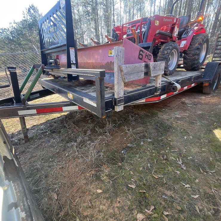 2018 Lone Wolf 22' T/A Utility Trailer