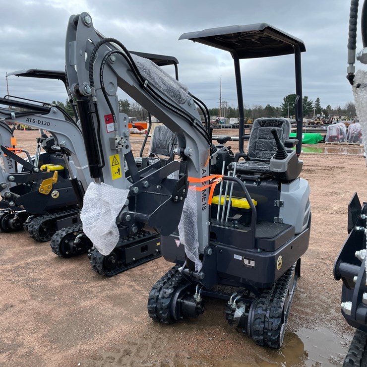 #5518 • New ATS ME18 Mini Excavator