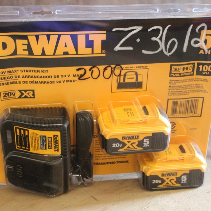 #2009 • DEWALT 20V MAX STARTER KIT