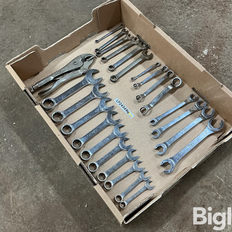 Snap-On/Mac Flare Nut/Combination/Double Box End Wrenches & Vise Grip