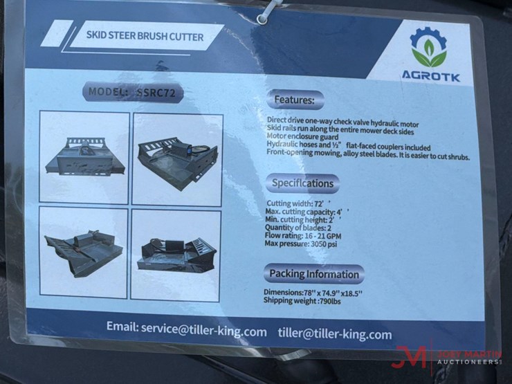 new/unused-70"-ssrc-brush-cutter-image-5