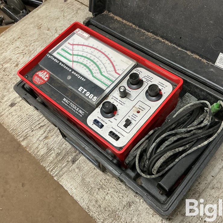 Mac ET985 Cylinder Balance Analyzer