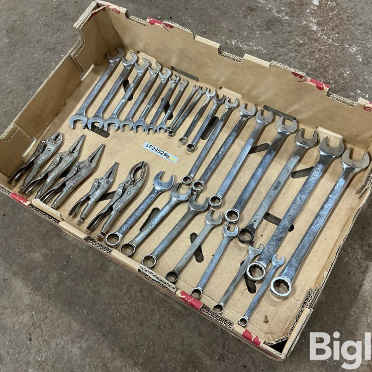 Snap-On SAE Angled/Combination Wrenches & Vise Grips