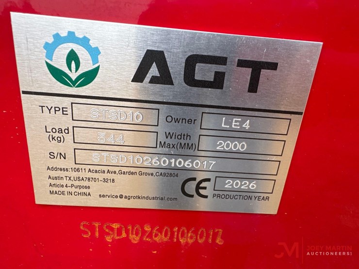 unused-2026-agt-stsd10-grain-drill-image-5