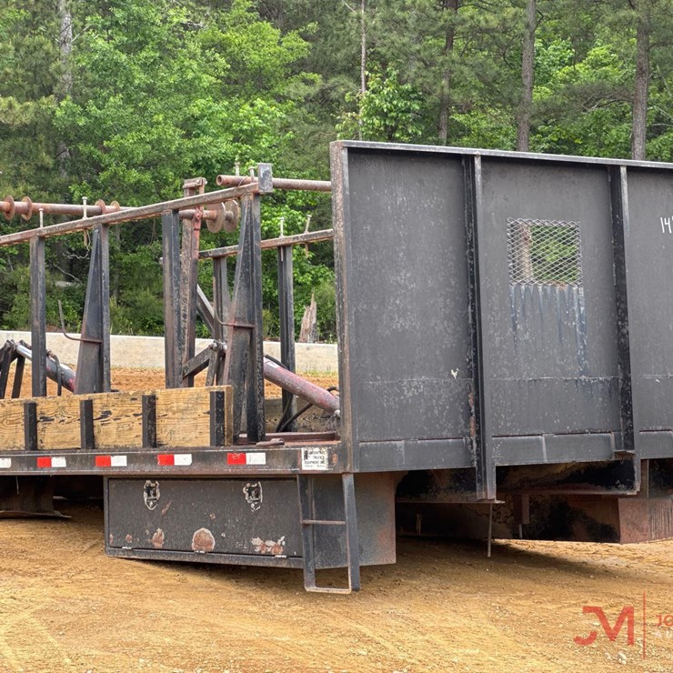 14' X 8' TRUCK FLATBED WITH HYDRAULIC SPOOL LIFT