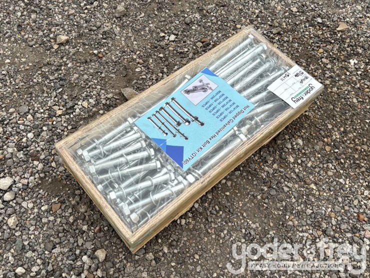 unused-hot-dipped-galvanized-hex-bolt-kit-(60-of)-image-3