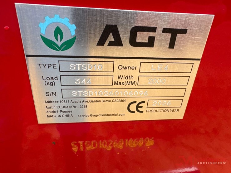 unused-2026-agt-stsd10-grain-drill-image-5