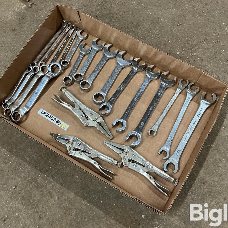 Mac Double Box End/Flare Nut Wrenches & Vise Grips
